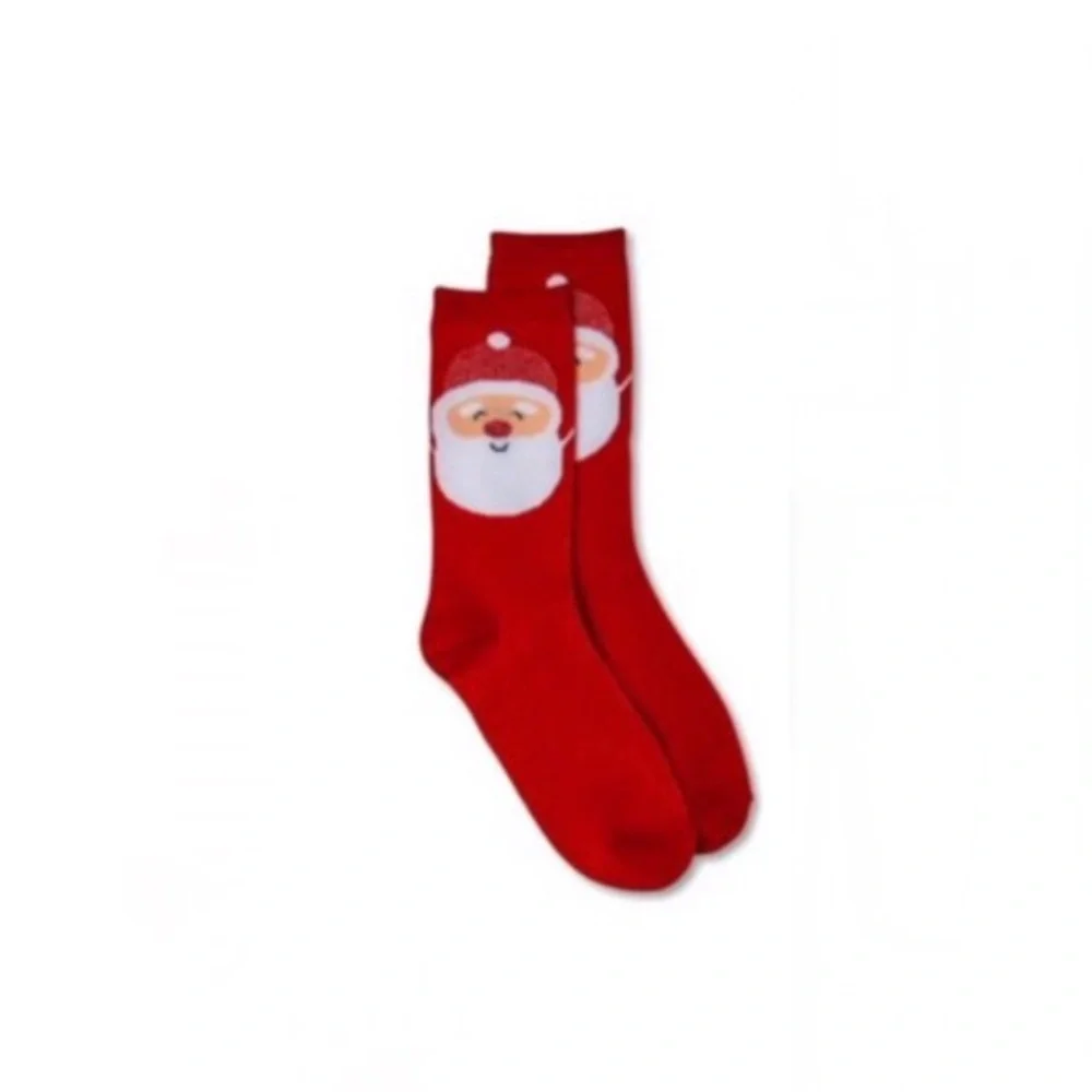 Holiday Time Ladies 2 Pack Crew Socks